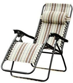 Deluxe Reclining Beach Chair