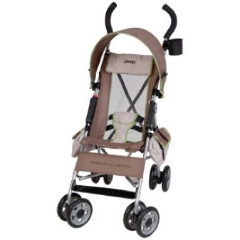 Lightweight blue umbrella stroller rental in Key West, Florida – perfect for families and beach days